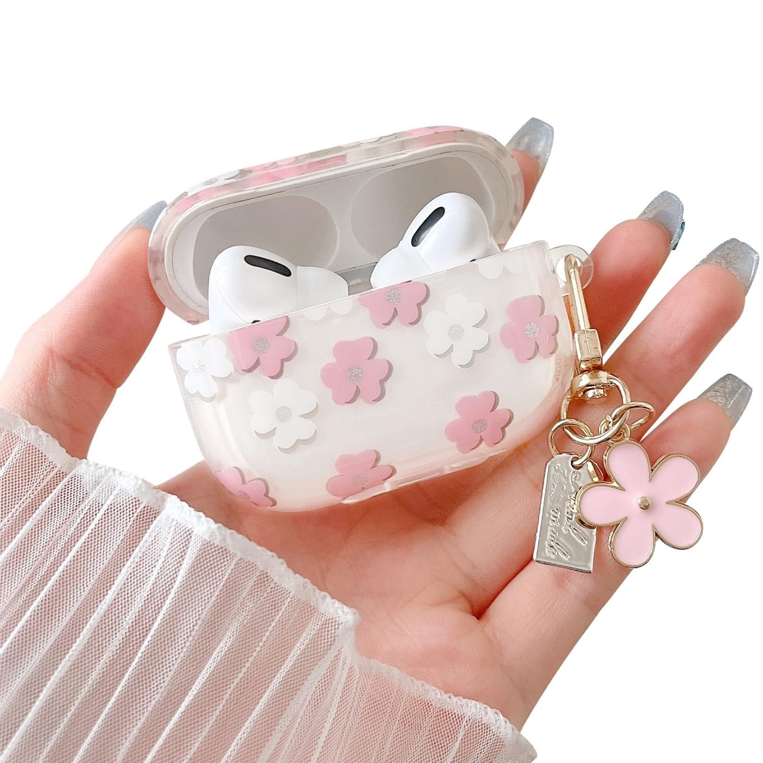 Aesthetic AirPods Case (Cute / Clear / Neon)